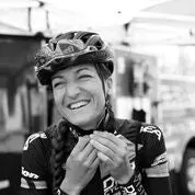 A photo of DNA Cycling professional rider Hanna Muegge 